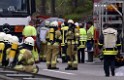 VU Gefahrgut LKW umgestuerzt A 4 Rich Koeln Hoehe AS Gummersbach P150